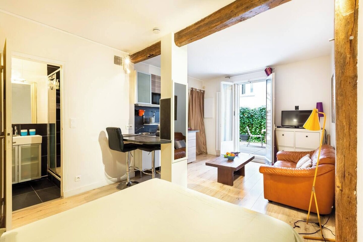 Studio Montonnerre Terrasse
